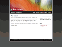 Tablet Screenshot of mike1023.com